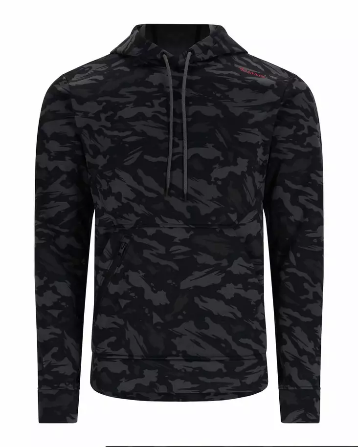 Simms CX Hoody Ghost Camo Black - Hupparit - 694264610183 - 2