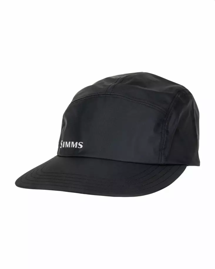 Simms Flyweight Gore-Tex Paclite Cap Black -lippis - Lippikset - 694264555613 - 1