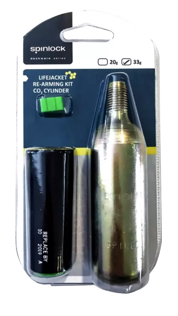 Spinlock Pro Sensor Rearming Kit - Paukkuliivien varapatruunat - 5025138502443 - 1