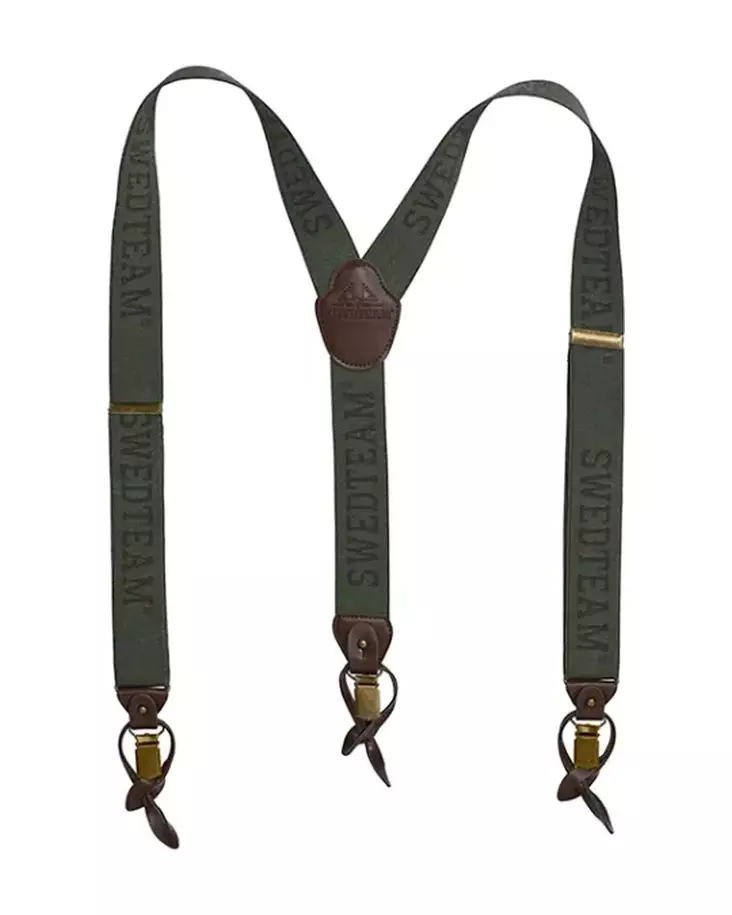 Swedteam Crest Combi Suspenders Green - Muu metsästysvaatetus - 7330144027223 - 1
