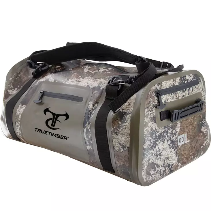 TrueTimber MistRiver Welded Dry Duffel 75L Strata/Olive/Black - Varustelaukut - 840194723763 - 1