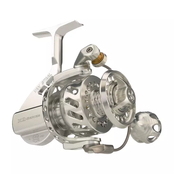 Van Staal VSX2 Bailed Spin 150 Silver - Raskaat GT- & tonnikala-avokelat - 854692002183 - 1