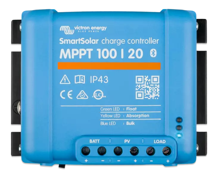 Victron SmartSolar MPPT 100/20 Säädin - Akkulaturit - 8719076040934123 - 1