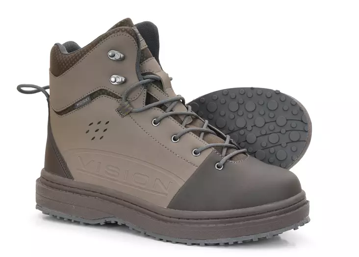 Vision Koski Gummi Boot Brown -kahluukenkä - Kahluukengät - 6417512841313 - 1