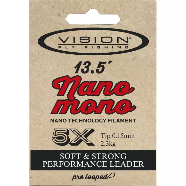 Vision Nano Mono Leader 13,5' - Nylonkartioperukkeet - 6417512817523 - 2