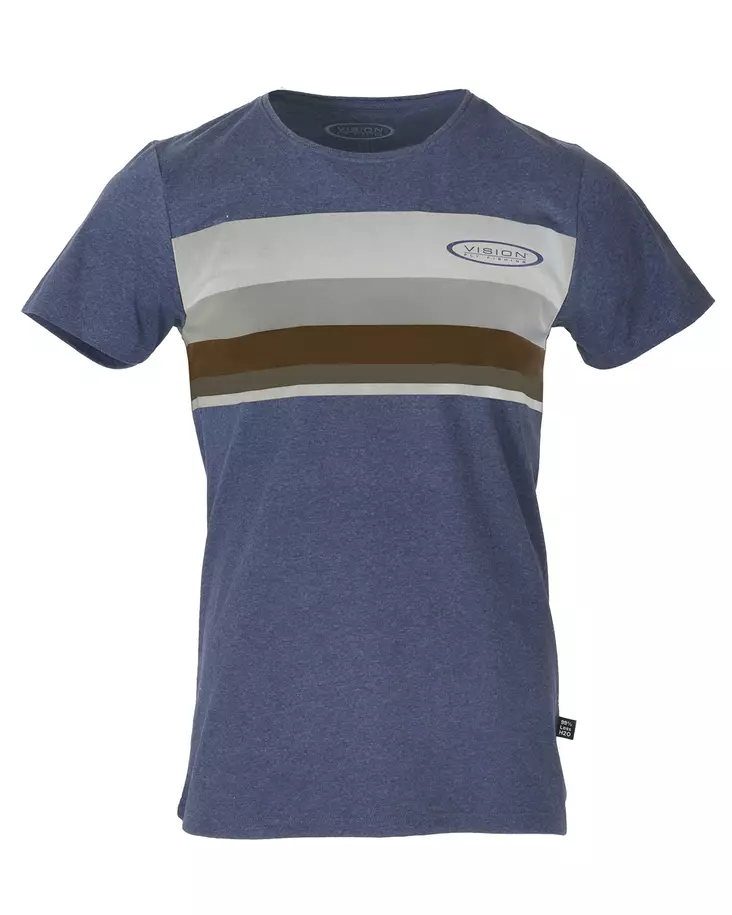 Vision Stripe T-Shirt Blue - Miesten t-paidat - 6417512842303 - 1