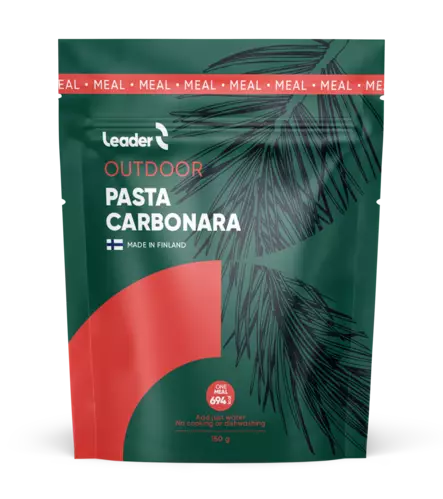Leader Outdoor Pasta Carbonara 150g - Retkiruuat - 6430080443284 - 1
