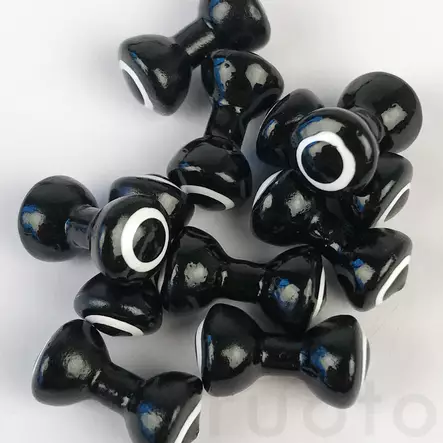 Hareline Double Pupil Lead Eyes X-Large -painosilmä Lyijysilmät 10kpl, perhonsidontaan -  - 900453-52-40200300014 - 2
