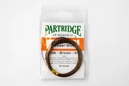 Partridge Bauer Pike Leader Wire - Perukemateriaalit (rullatavaraa) - 5055478720344 - 2