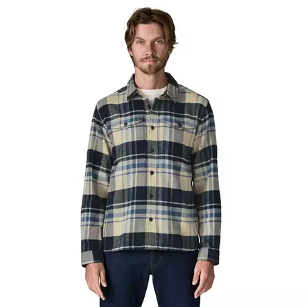 Patagonia Mens Fjord Flannel Shirt Sunken Blue - Paidat - 198077244974 - 2