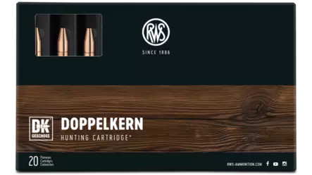 RWS Doppelkern 6,5x57R 9,1g 20pcs - Muut kiväärikaliiperit - 4000294117114 - 1