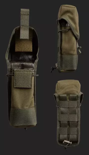 Savotta 2-mag pouch AK green - Tarvikkeet - 6419134203364 - 1