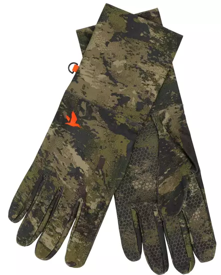 Seeland Scent Control Camo Gloves InVis Green - Metsästäjän hanskat - 5714733549204 - 1
