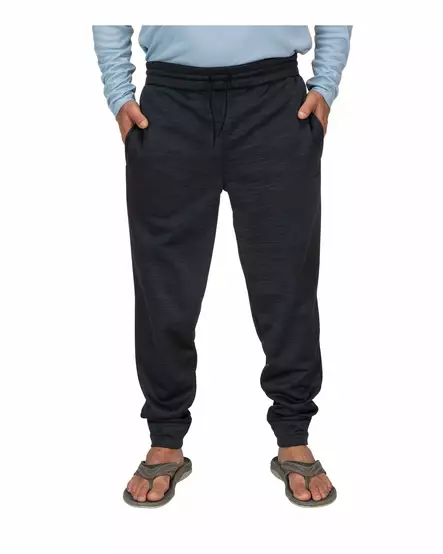 Simms Challenger Sweat Pants Black Heather - Housut - 694264540374 - 2