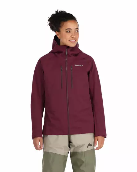 Simms Womens Freestone Jacket Mulberry - Kahluutakit - 694264579954 - 2