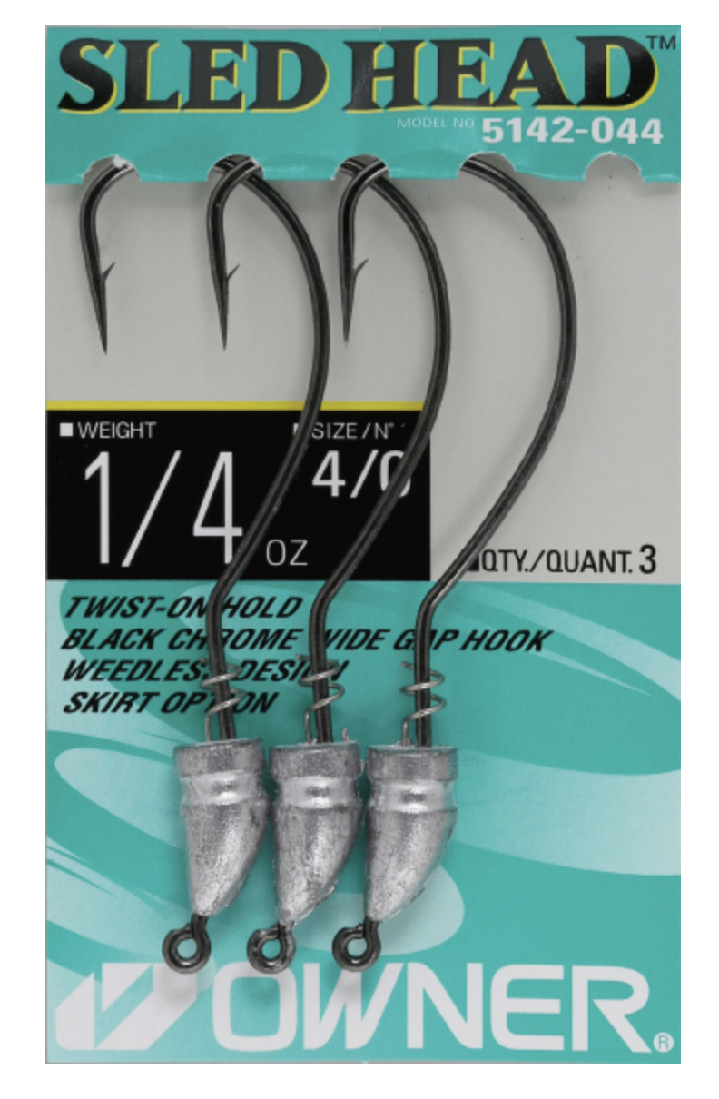 Owner Sled Head jigipää Ruoto.fi verkkokauppa