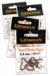 Grimman Bead Chain Eyes 2,4mm Metallic - Painosilmät - 11808014 - 1
