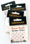 Grimman Brass Beads 3,2mm -kuulapää - Messinkikuulat - 11808024 - 1