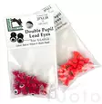 Hareline Double Pupil Lead Eyes X-Large -painosilmä - Painosilmät - 40200300014 - 1