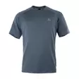 Loop Flyt Polartec Short Sleeve Top Blue Gray - Aluspaidat - 827142084824 - 1