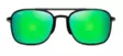 Maui Jim Keokea - Translucent Grey Frame with Green Mirror Lens - Muovilinssit - 603429065874 - 2