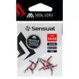 Mikado Barrel Swivel Triple with Beads - Leikarit & pikavaihtolinkit - 5900637148234 - 3