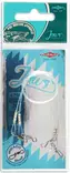 Mikado Jaws Fluorocarbon Leader 45cm / 15 kg 2 kpl - Valmisperukkeet - 5900637595144 - 2