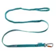 Non-stop Touring Bungee 23mm 3,8m Teal - Koirien taluttimet - 7071652154024 - 1