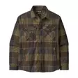 Patagonia M's Lightweight Insulated Fjord Flannel Shirt Snow Owl: Basin Green - Paidat - 199346028264 - 1