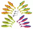 Patriot Baitfish 6cm Dark Water Mix - Lapiopyrstöiset kalajigit - 6417512539364 - 1