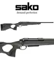 Sako S20 Hunter Cerakote Roughtech Green .308 Win - Kiväärit 308 Win - SKS2936A83A974 - 2