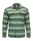 Simms Gallatin Flannel Shirt Moss Stripe - Paidat - 694264554074 - 1
