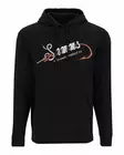 Simms Hook and Loop Hoody Black - Hupparit - 694264667354 - 1