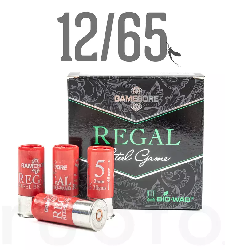 12/65 Gamebore Regal Game Steel 30g 25pcs - Metsästyspatruunat, teräs - 5056217516914 - 2