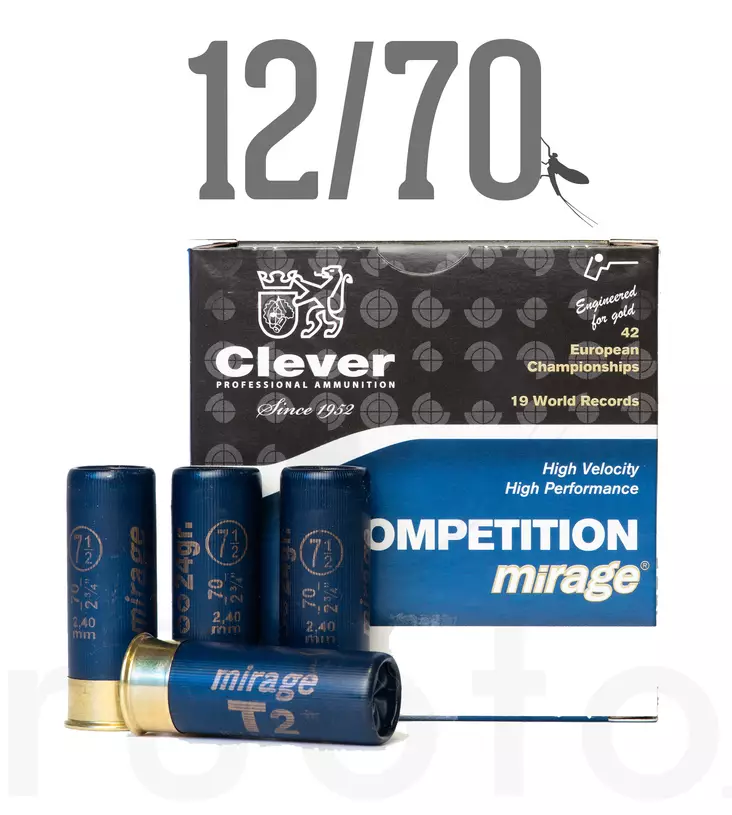 12/70 Clever Mirage T2 Trap 7,5 24g - Ratapatruunat - 3300819202754 - 1