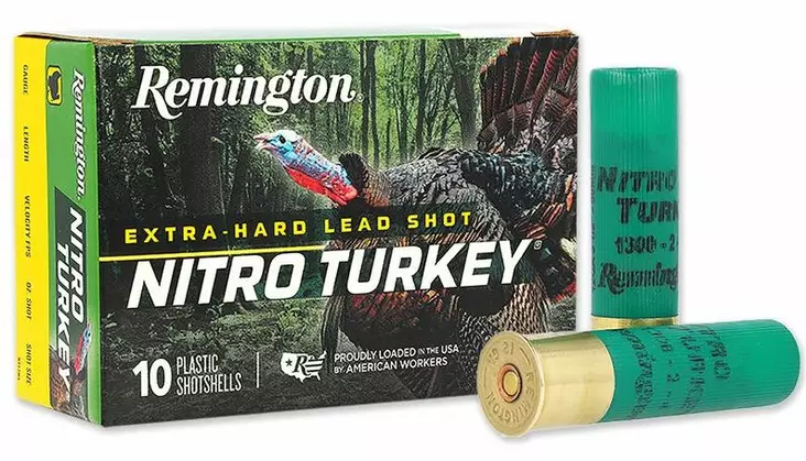 12/70 Remington Nitro Turkey 43g 10pcs - Metsästyspatruunat, lyijy - 047700503004 - 1