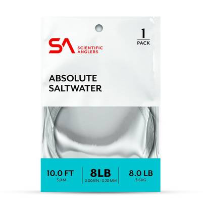 Scientific Anglers Absolute Saltwater Leader 10' - Nylonkartioperukkeet - 840309134644 - 1