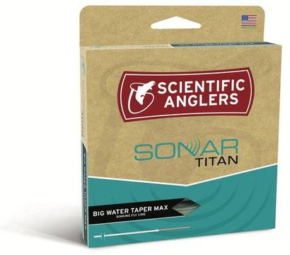 Scientific Anglers Sonar Titan Big Water Taper Max Sink - Kokonaan uppoavat - 840309121804 - 1