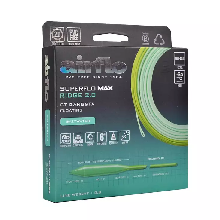 Airflo Superflo Max Ridge 2.0 GT Gangsta - Kelluvat - 614910107164 - 1