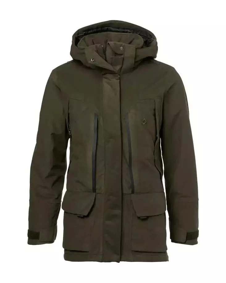 Alaska Tundra Ws Jacket Brown XS - Naisten metsästystakit - 6438347064784 - 1