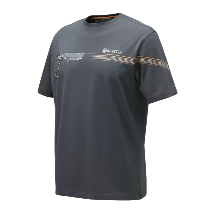 Beretta 92 T-shirt Ebony - Metsästäjän paidat - 8051832532124 - 1