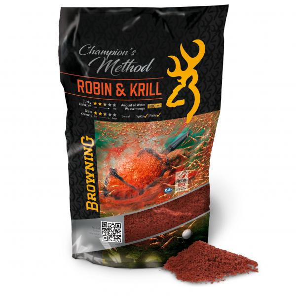 Browning Champion's Method Robin & Krill 1kg - Syötit - 4029569248674 - 1