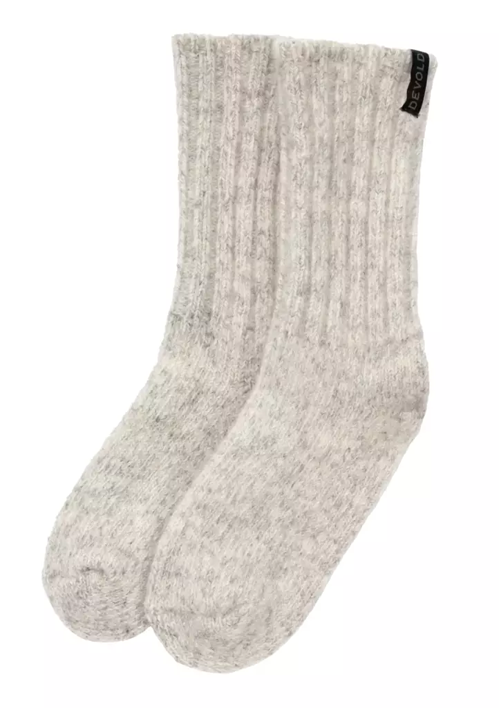 Devold Nansen Wool Sock Grey Melange - Sukat, buffit ja muut - 7028567133064 - 1