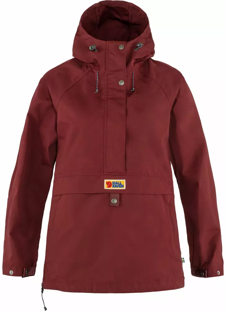 Fjällräven Vardag Anorak W Red - Naisten metsästystakit - 7323450758684 - 1