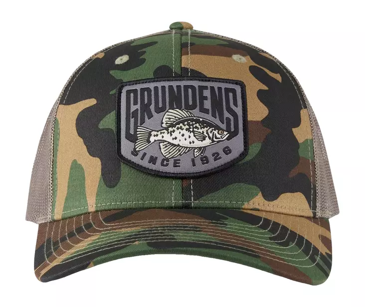 Grundens Crappie Patch Trucker Camo - Truckerit - 0840316335584 - 1