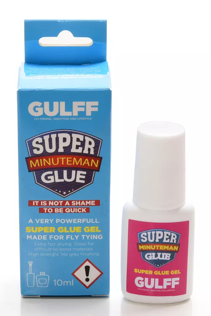 Gulff Minuteman GEL Super Glue 10ml -pikaliima - Pikaliimat - 6430068960574 - 1