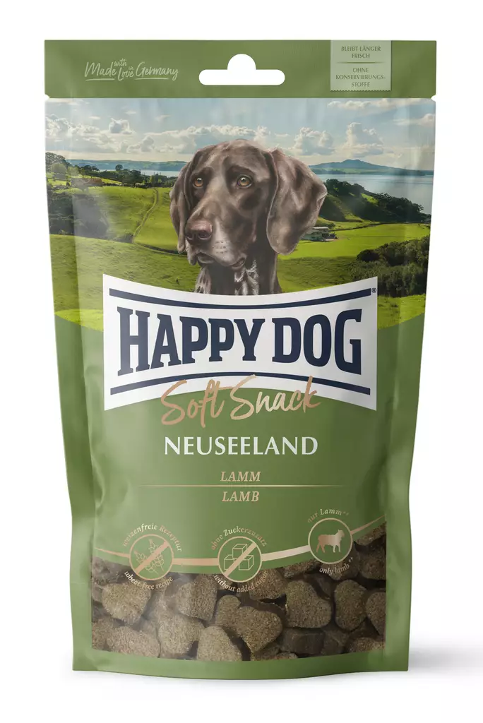 Happy Dog Soft Snack Neuseeland 100g - Happy Dog Snack -koulutusnamit - 60684 - 1