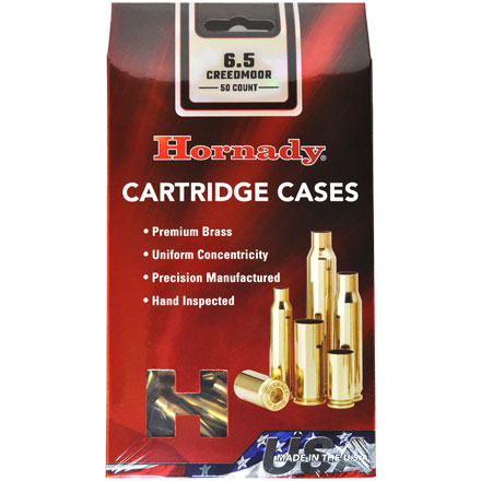 Hornady 6,5 creedmoor hylsy 50kpl - Muut lataustarvikkeet - 090255697414 - 1