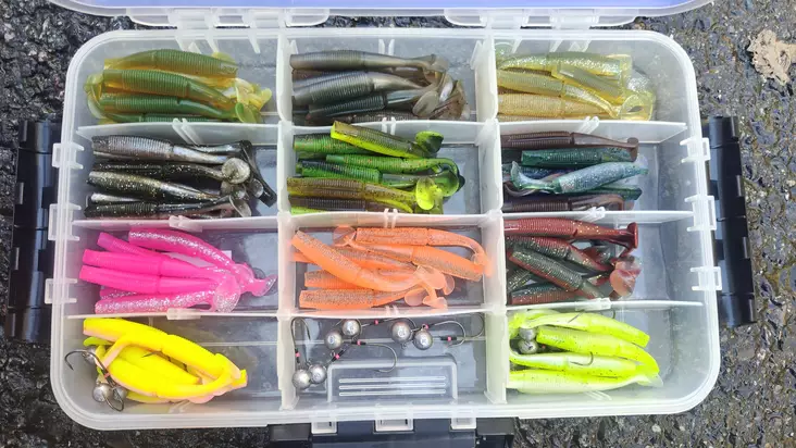 Jigilajitelma Daiwa Baitjunkie 3,3" + Pä - Käytetyt heittokalastusvälineet - SH000534 - 1
