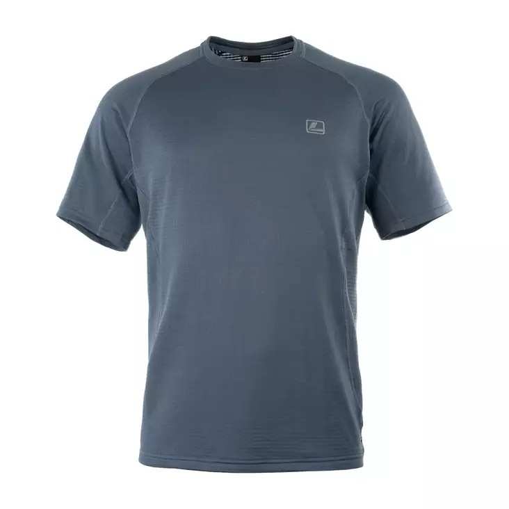 Loop Flyt Polartec Short Sleeve Top Blue Gray - Aluspaidat - 827142084824 - 1